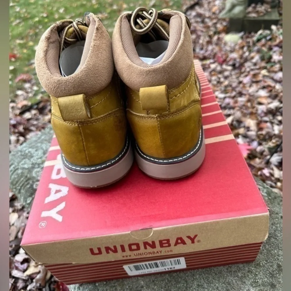 UNIONBAY Men’s Mitchell Casual Tan/Wheat‎ Boots - Size 11 (NWT)